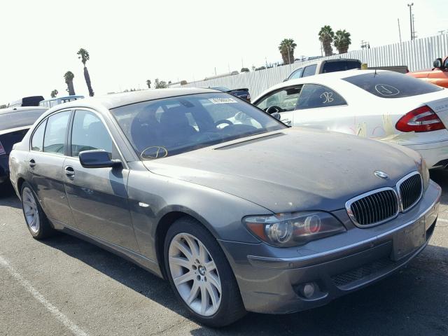 WBAHL83586DT03283 - 2006 BMW 750 I GRAY photo 1