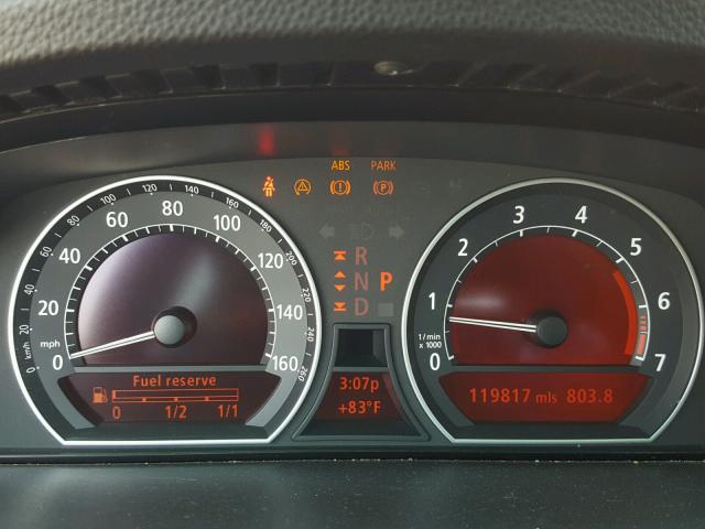 WBAHL83586DT03283 - 2006 BMW 750 I GRAY photo 8