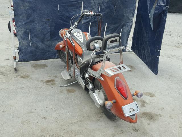 1HFSC52043A004714 - 2003 HONDA VT1300 S ORANGE photo 3