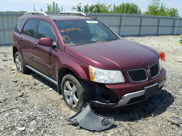 2CKDL63F076024532 - 2007 PONTIAC TORRENT RED photo 1