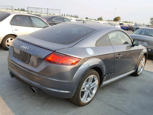 TRUC5AFV5H1007562 - 2017 AUDI TT SILVER photo 4