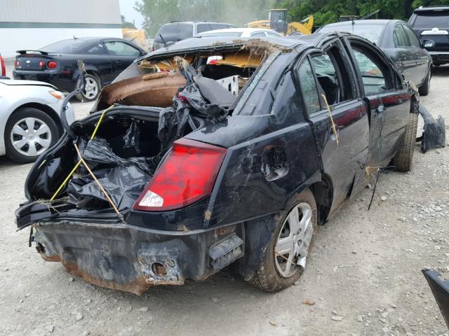 1G8AJ55F46Z103576 - 2006 SATURN ION LEVEL BLACK photo 4