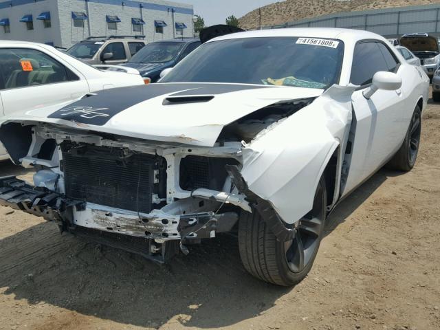 2C3CDZAT5FH758990 - 2015 DODGE CHALLENGER WHITE photo 2