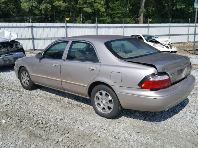 1YVGF22C825305715 - 2002 MAZDA 626 LX TAN photo 3