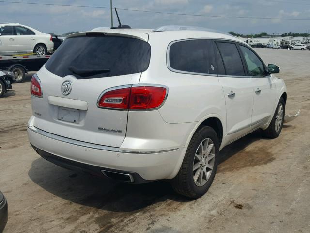 5GAKRBKD5GJ249409 - 2016 BUICK ENCLAVE WHITE photo 4