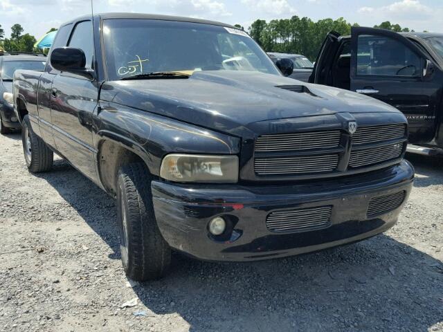 3B7HC13Z8WG149240 - 1998 DODGE RAM 1500 BLACK photo 1