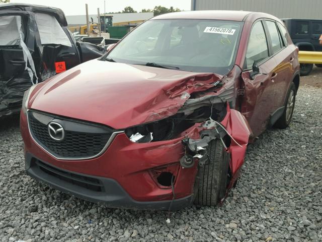 JM3KE2BE2D0149893 - 2013 MAZDA CX-5 SPORT RED photo 2