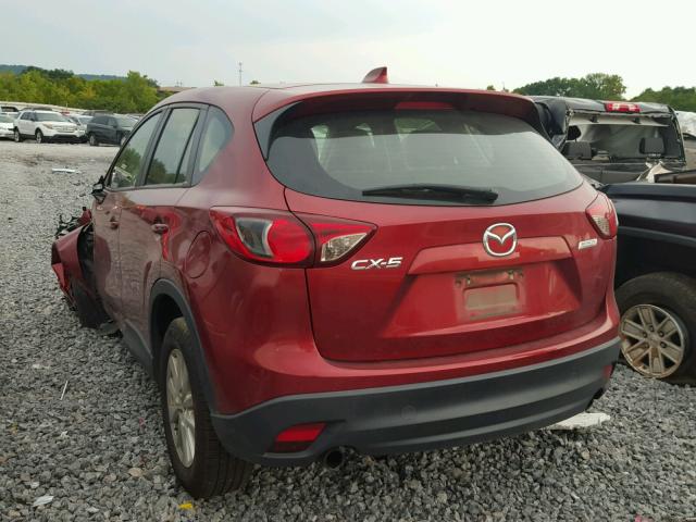 JM3KE2BE2D0149893 - 2013 MAZDA CX-5 SPORT RED photo 3