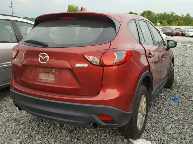 JM3KE2BE2D0149893 - 2013 MAZDA CX-5 SPORT RED photo 4