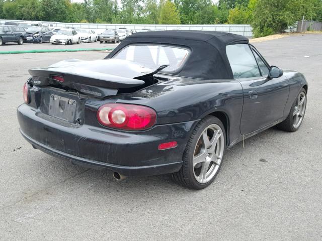 JM1NB354450412569 - 2005 MAZDA MIATA BLACK photo 4