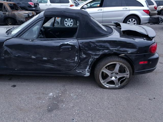 JM1NB354450412569 - 2005 MAZDA MIATA BLACK photo 9