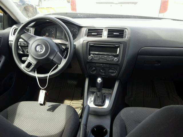 3VW2K7AJ1CM359780 - 2012 VOLKSWAGEN JETTA BASE Սև լուսանկար 9