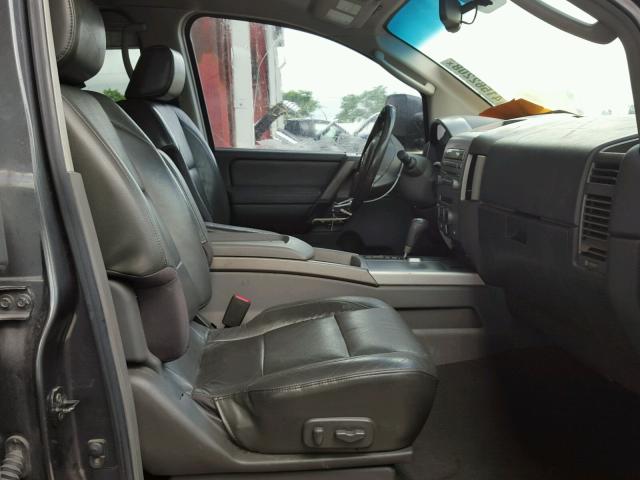 1N6BA07A66N564734 - 2006 NISSAN TITAN GRAY photo 5