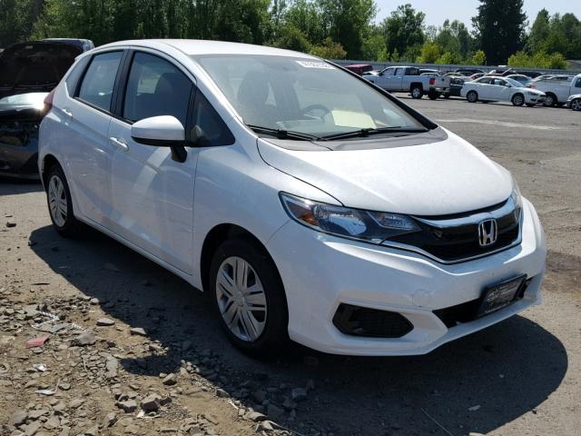 3HGGK5H43JM734984 - 2018 HONDA FIT LX WHITE photo 1