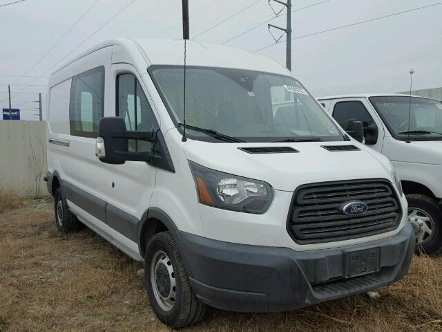 1FTNR2CMXFKA03023 - 2015 FORD TRANSIT T- WHITE photo 1