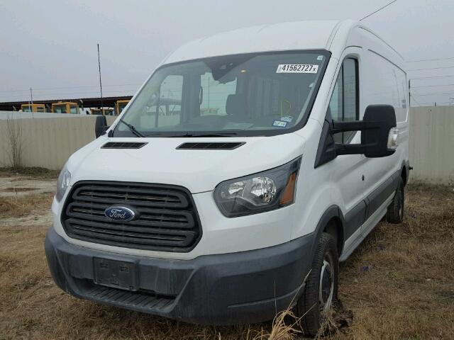 1FTNR2CMXFKA03023 - 2015 FORD TRANSIT T- WHITE photo 2