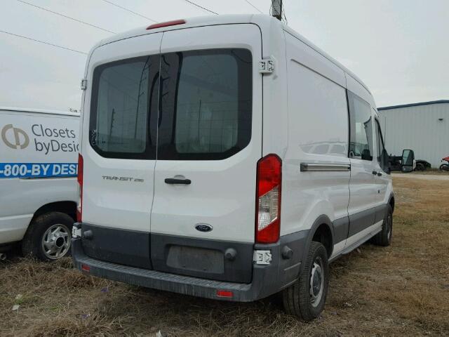 1FTNR2CMXFKA03023 - 2015 FORD TRANSIT T- WHITE photo 4