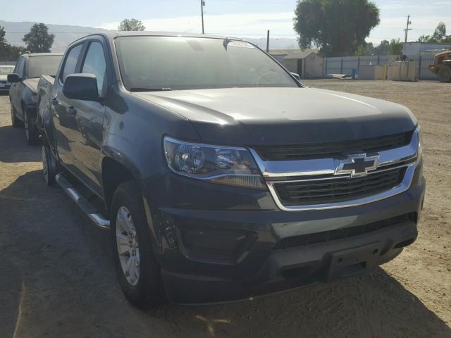1GCGSCEA1J1208346 - 2018 CHEVROLET COLORADO L GRAY photo 1