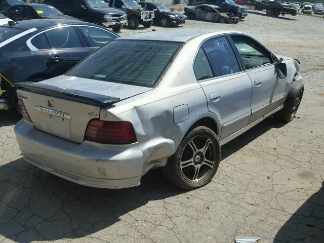 4A3AA46GXXE061766 - 1999 MITSUBISHI GALANT ES SILVER photo 4