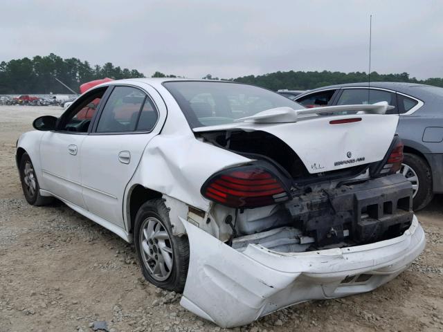 1G2NF52E44M601148 - 2004 PONTIAC GRAND AM S Ağ foto 3