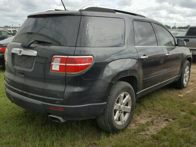 5GZER23708J185171 - 2008 SATURN OUTLOOK XR შავი ფოტო 4