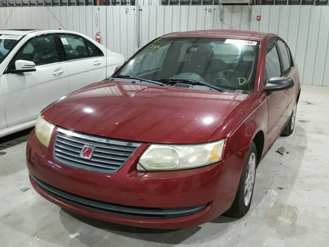 1G8AJ52F35Z114491 - 2005 SATURN ION LEVEL RED photo 2