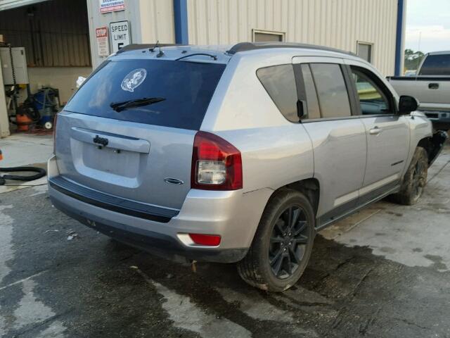 1C4NJCBA4FD400638 - 2015 JEEP COMPASS GRAY photo 4