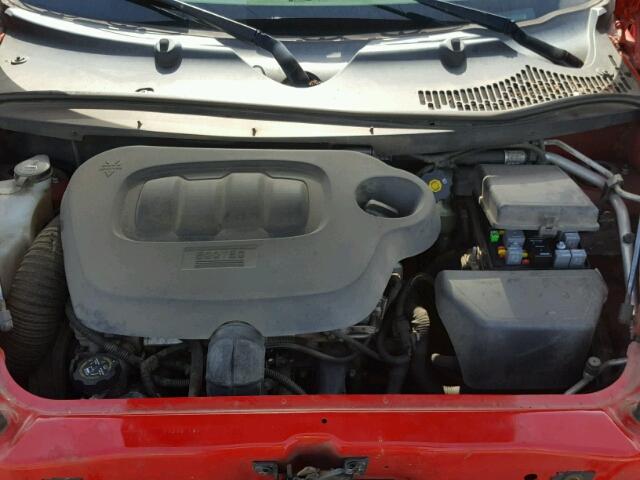3GNCA33B39S514785 - 2009 CHEVROLET HHR LS RED photo 7