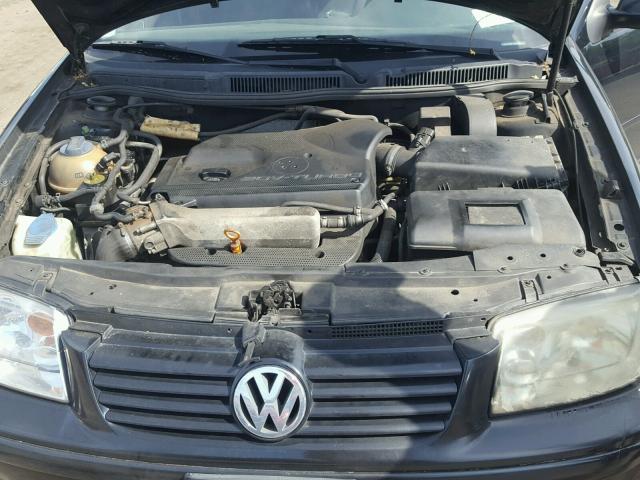 3VWSD29M1YM155645 - 2000 VOLKSWAGEN JETTA GLS BLACK photo 7