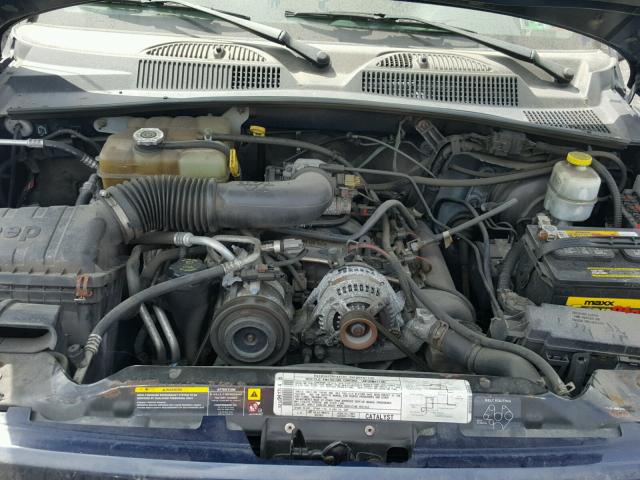 1J4GL38K76W101498 - 2006 JEEP LIBERTY RE BLUE photo 7