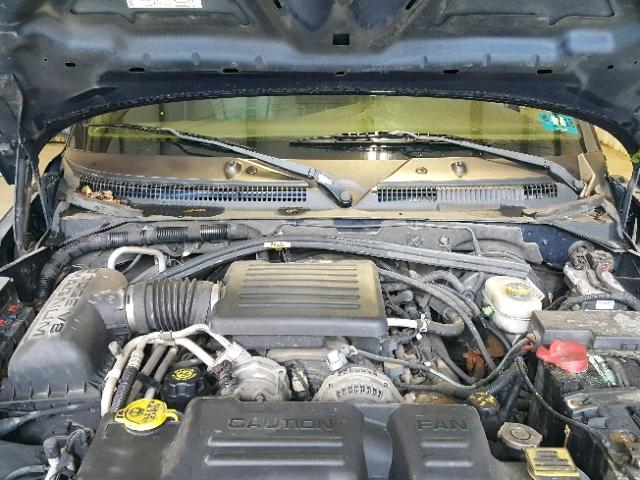 1D4HS58N23F591835 - 2003 DODGE DURANGO SL BLUE photo 7