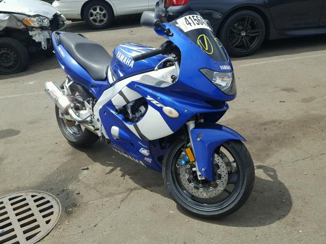 JYA5AHE022A030944 - 2002 YAMAHA YZF600 R BLUE photo 1