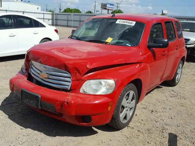 3GNBAAFW4BS609893 - 2011 CHEVROLET HHR LS RED photo 2