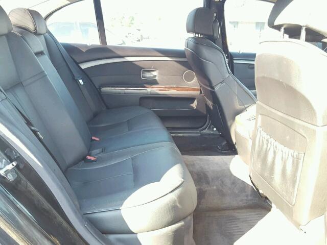 WBAGN63584DS52438 - 2004 BMW 745 LI BLACK photo 6