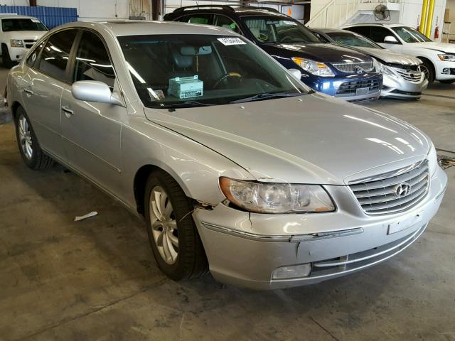 KMHFC46F36A097021 - 2006 HYUNDAI AZERA SE SILVER photo 1