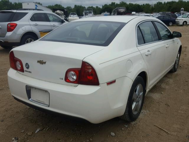 1G1ZG57B084278692 - 2008 CHEVROLET MALIBU LS 白色 照片 4