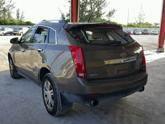 3GYFNBE34ES657694 - 2014 CADILLAC SRX LUXURY BROWN photo 3