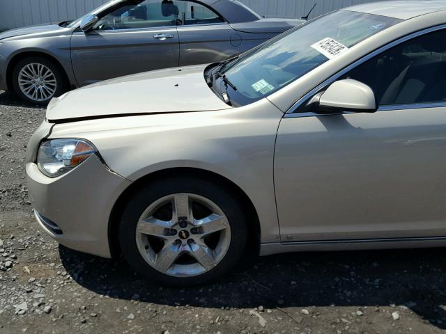 1G1ZH57B594201251 - 2009 CHEVROLET MALIBU 1LT 棕色 照片 9