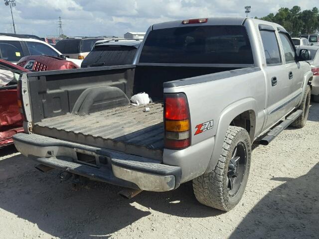 2GTEK13T741289089 - 2004 GMC NEW SIERRA GRAY photo 4