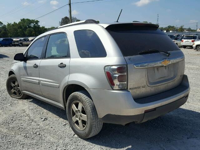 2CNDL23F476091999 - 2007 CHEVROLET EQUINOX LS GRAY photo 3