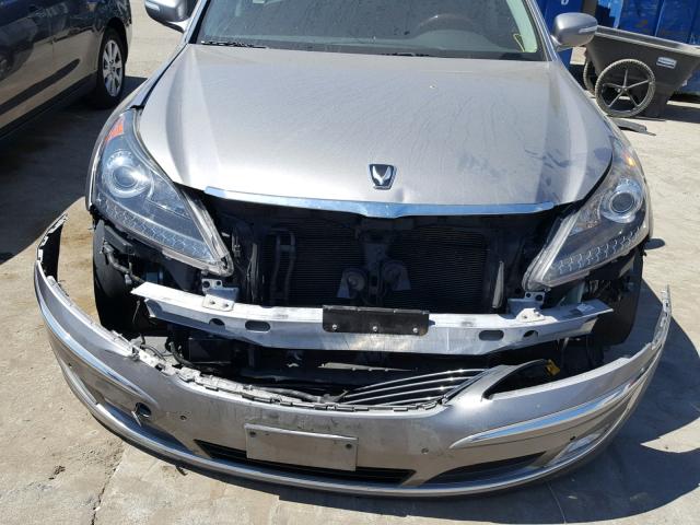 KMHGH4JF8BU042845 - 2011 HYUNDAI EQUUS SIGN GRAY photo 9