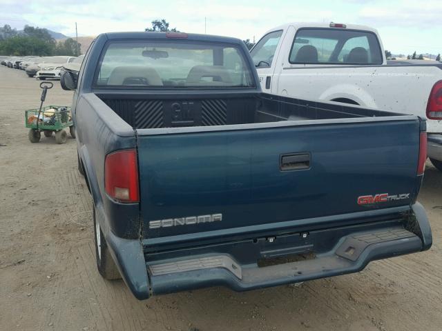 1GTCS1446V8503910 - 1997 GMC SONOMA GREEN photo 3