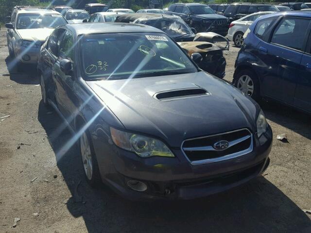 4S3BL676684205257 - 2008 SUBARU LEGACY GT GRAY photo 1