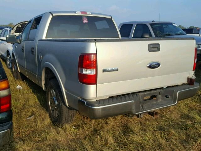 1FTPW12V46FA91906 - 2006 FORD F150 SILVER photo 3