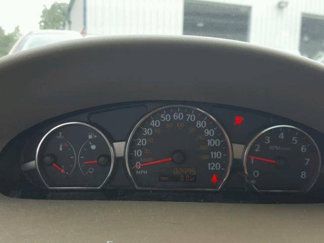 1G8AJ55F57Z188512 - 2007 SATURN ION LEVEL GOLD photo 8