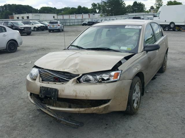 1G8AJ55F57Z188512 - 2007 SATURN ION LEVEL GOLD photo 9