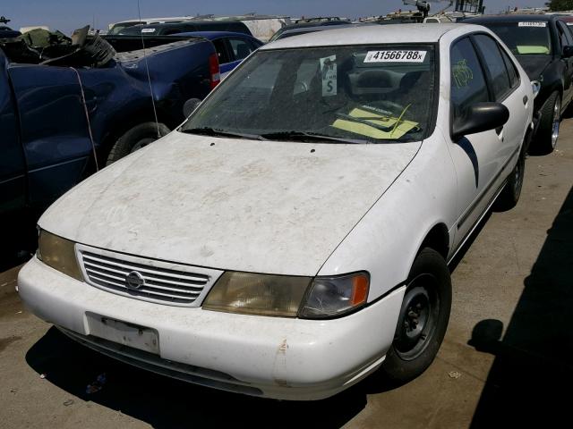 1N4AB41D5TC701763 - 1996 NISSAN SENTRA E WHITE photo 2