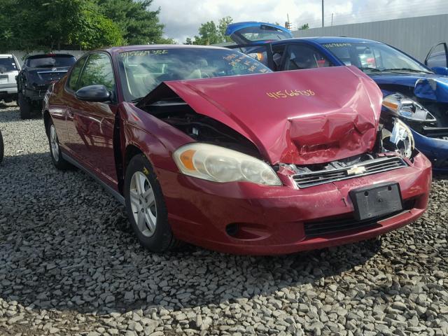 2G1WJ15K569235217 - 2006 CHEVROLET MONTE CARL 红色 照片 1