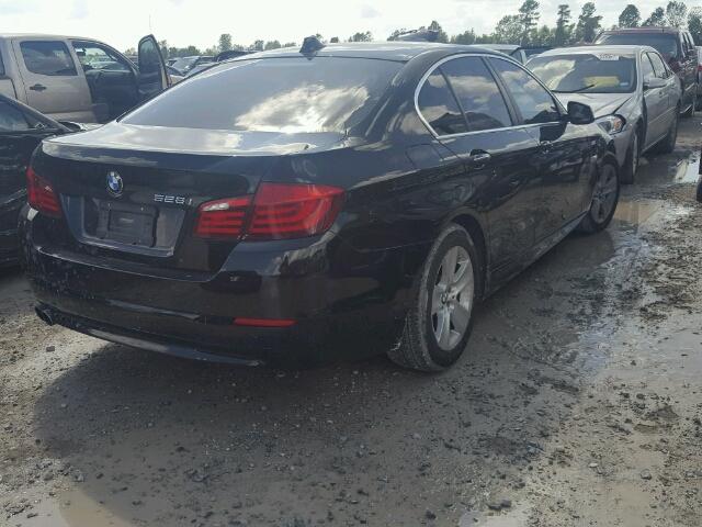 WBAXG5C51DDY34062 - 2013 BMW 528 BLACK photo 4