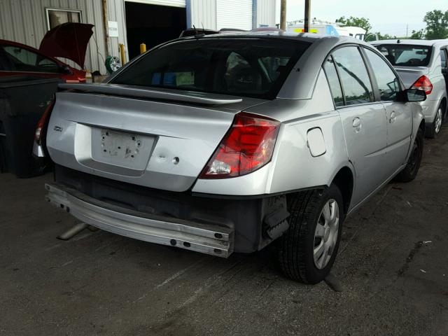 1G8AJ55FX7Z149852 - 2007 SATURN ION LEVEL SILVER photo 4